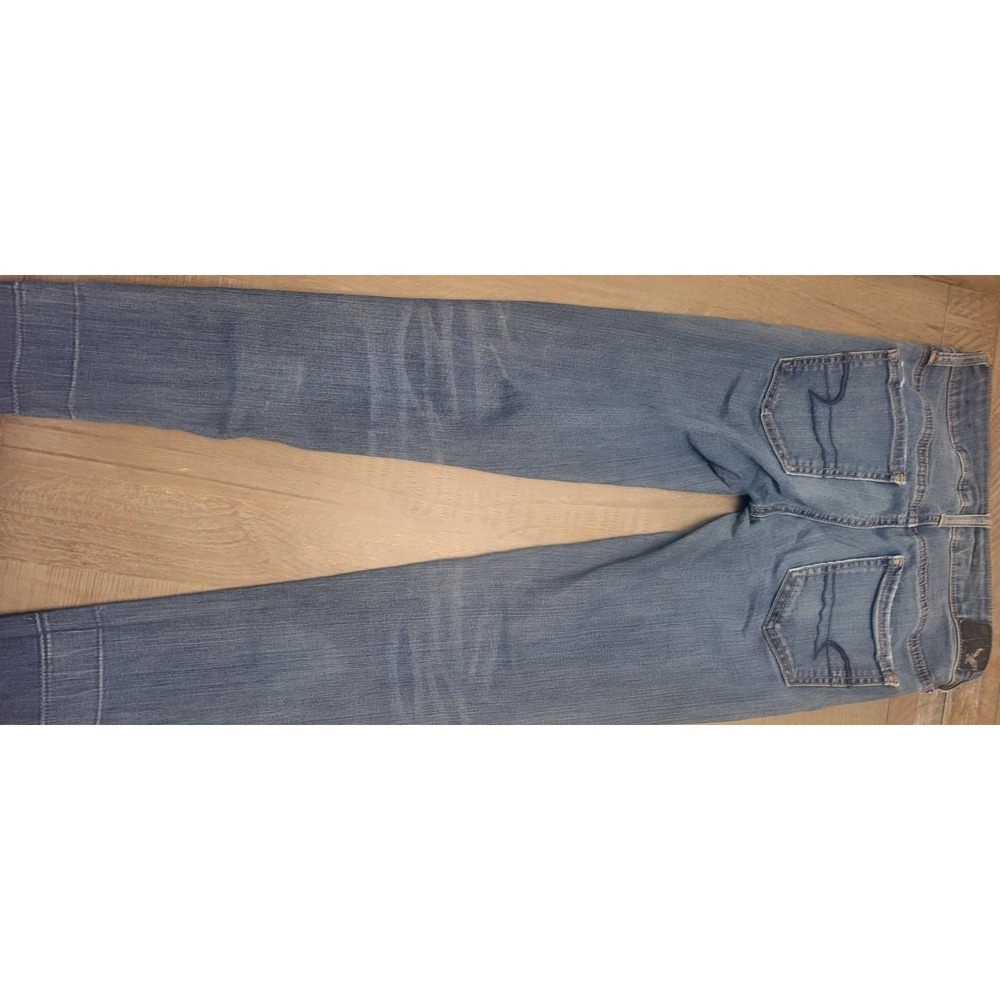 Blue Jeans Lot 2 American Eagle Loft 26x28 Zip Pockets - Picture 5 of 9